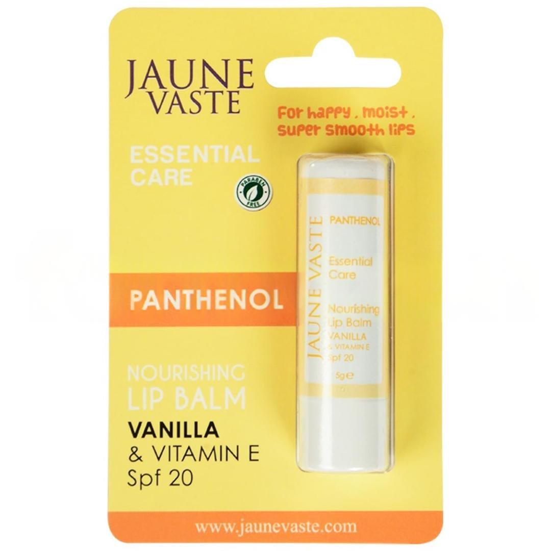 Jaune Vaste Essential Care SPF20+ Panthenol Vanilla & E Vitamini Lip Stick 5 gr