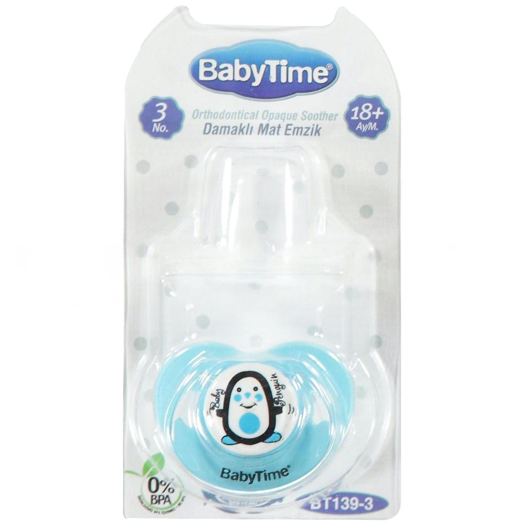 Baby Time BT139-3 Silikon Damaklı Koruma Kapaklı Emzik No: 3