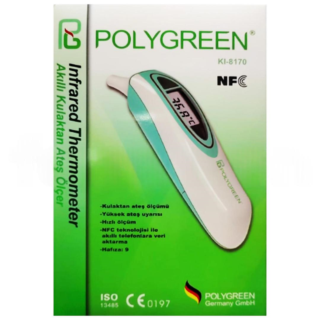 Polygreen Kulaktan Ateş Ölçer KI-8170