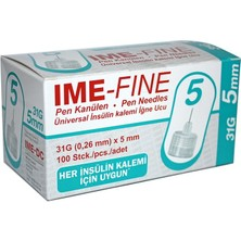 INS PUREFINE KALEM IGNE UCU 31Gx6MM