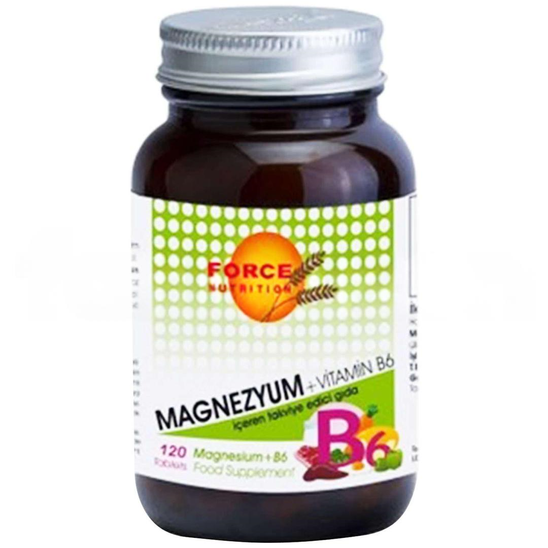 Force Nutrition Magnesium + B6 120 Tablet