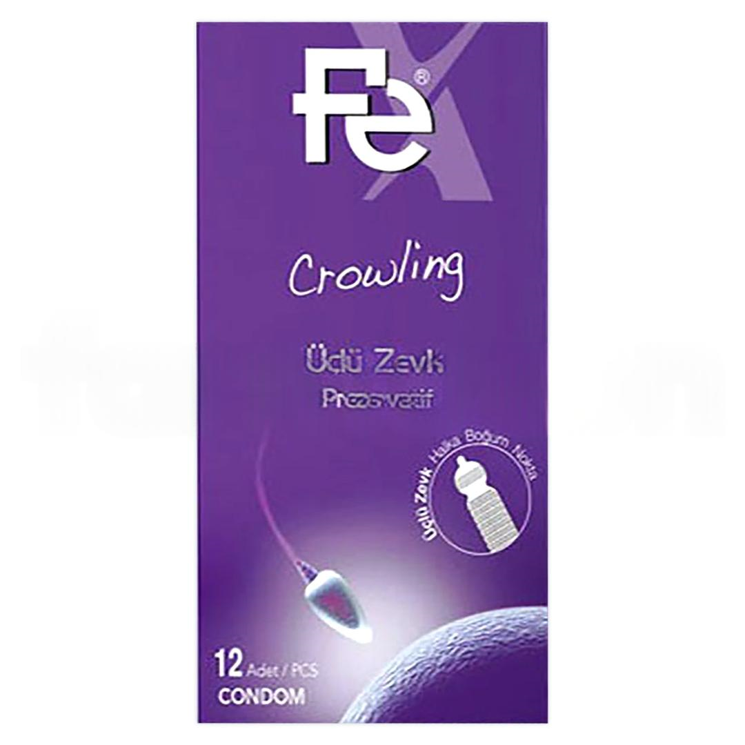 Fe Crowling Üçlü Zevk Prezervatif 12'li
