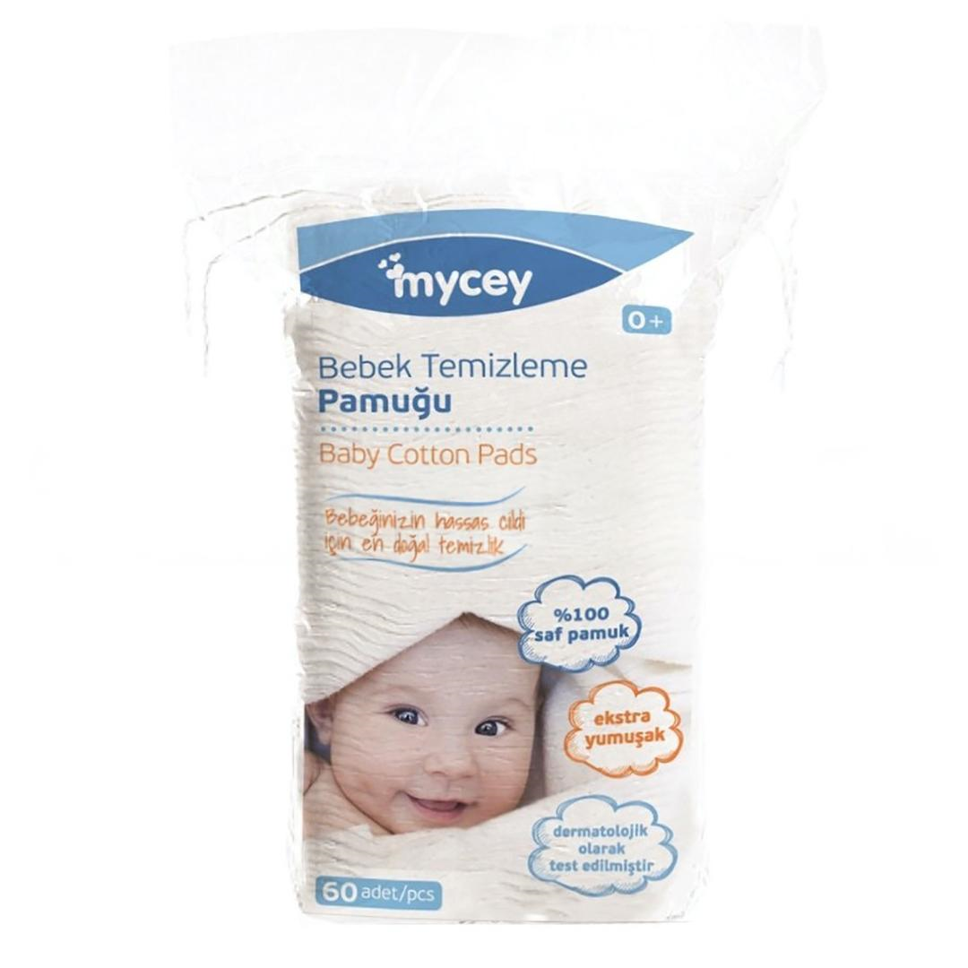 Mycey Bebek Temizleme Pamuğu 60'lı