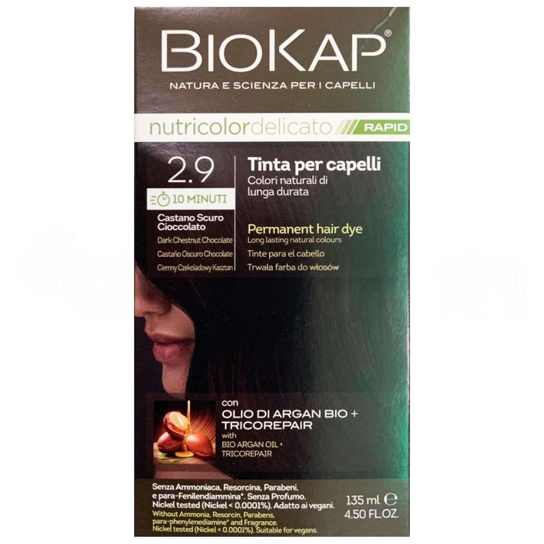 Biokap 2.9 Nutricolor Delicato Rapid Koyu Kestane Çikolata 135 ml