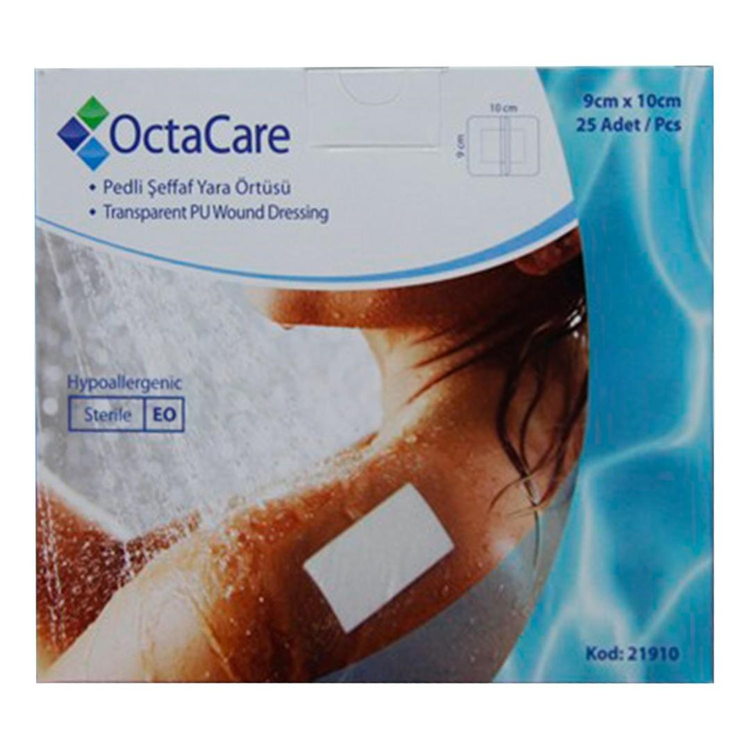 Octacare Şeffaf Pu Film Yara Örtüsü 9x10 cm 25'li