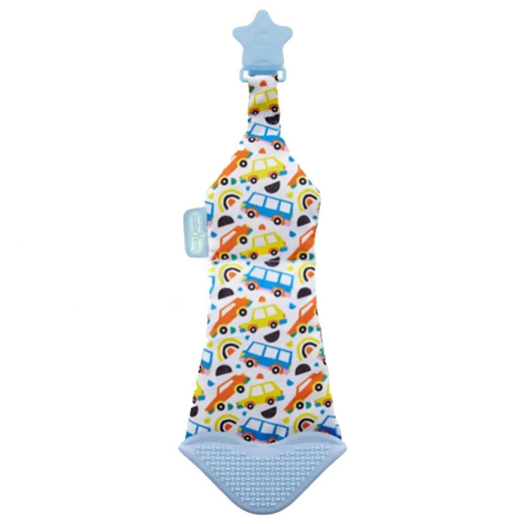 Babyjem Diş Kaşıyıcı Fular - Mavi