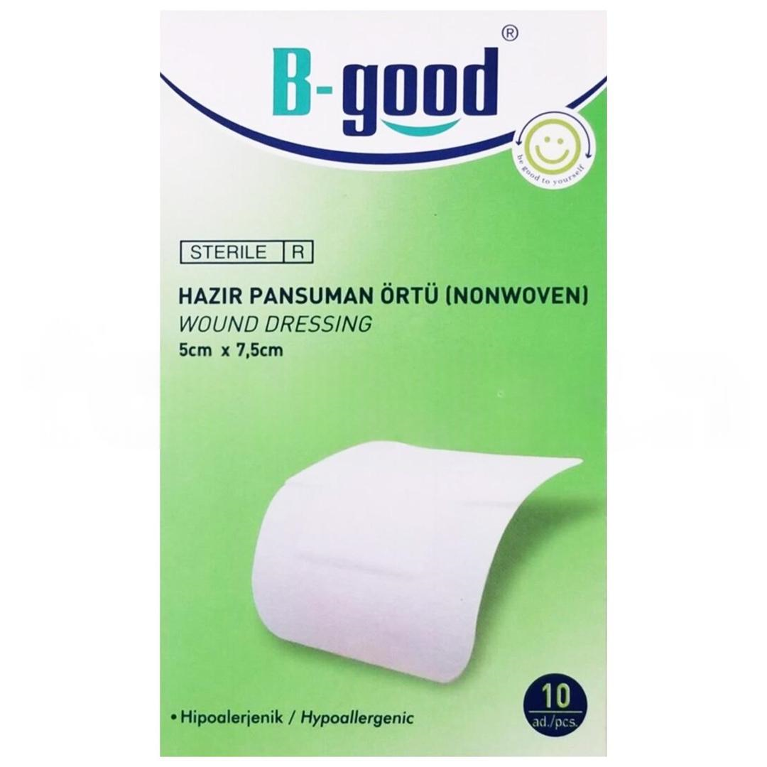 B-Good Hazır Pansuman Örtü 5 x 7,5 cm 10'lu - Eski Ambalaj