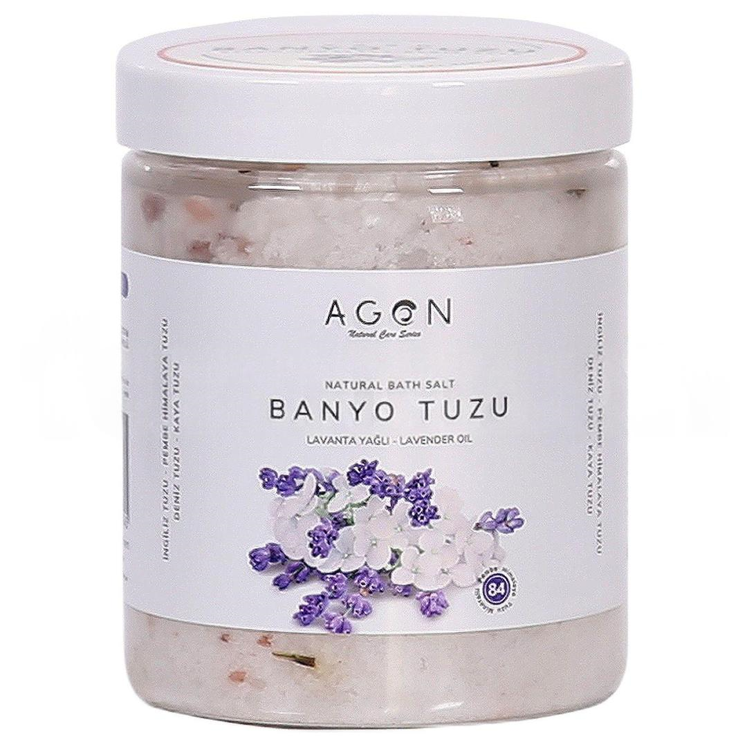 Agon Lavanta Yağlı Doğal Banyo Tuzu 300 gr