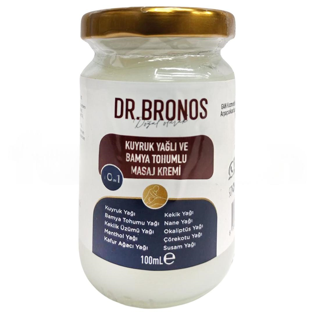 Dr. Bronos Kuyruk Yağlı ve Bamya Tohumlu Masaj Kremi 100 ml