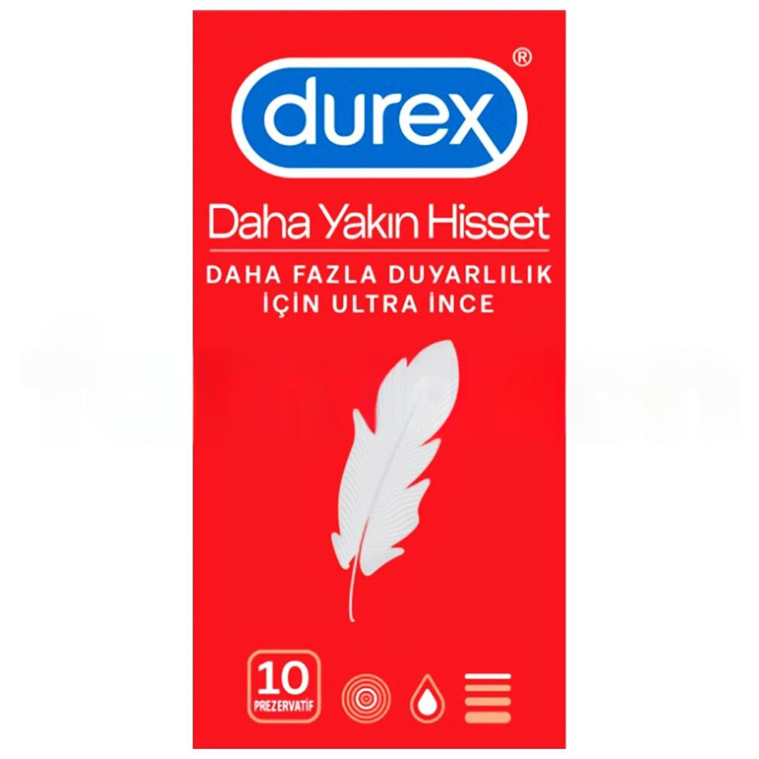 Durex Daha Yakın Hisset Prezervatif 10'lu