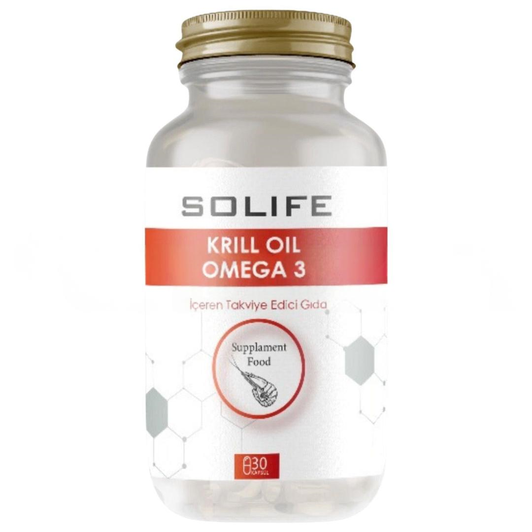 Solife Krill Oil Omega-3 Yumuşak 30 Kapsül
