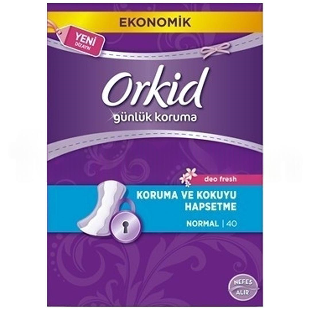 Orkid Günlük Koruma Deo Fresh Hijyenik Ped Ekonomik Normal 40'lı