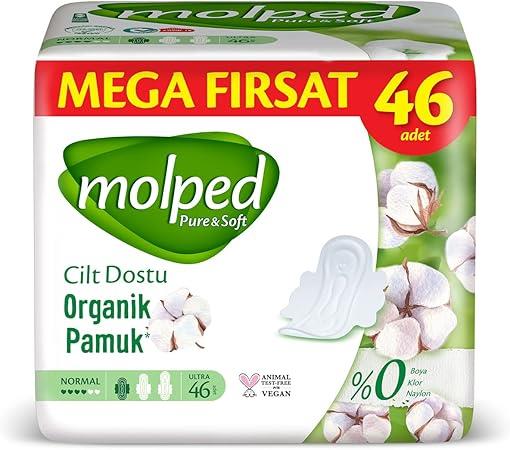 Molped Pure&soft Normal Süper Mega Paket 138'li Hijyenik Ped