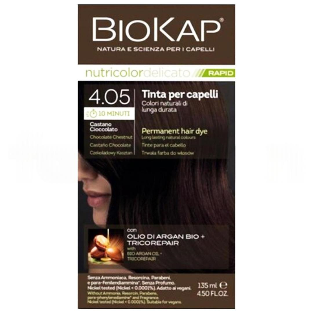 Biokap 4.05 Nutricolor Delicato Rapid Çikolata Kestane 135 ml