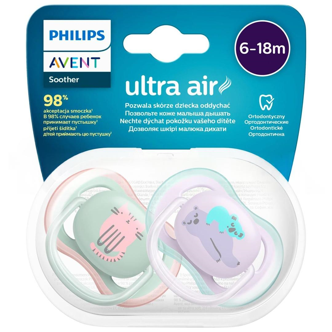 Avent SCF085/18 Ultra Air Emzik Kız 6-18 Ay 2'li