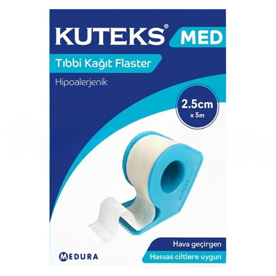 Kuteks Med Kağıt Flaster 2,5 cm x 5 m