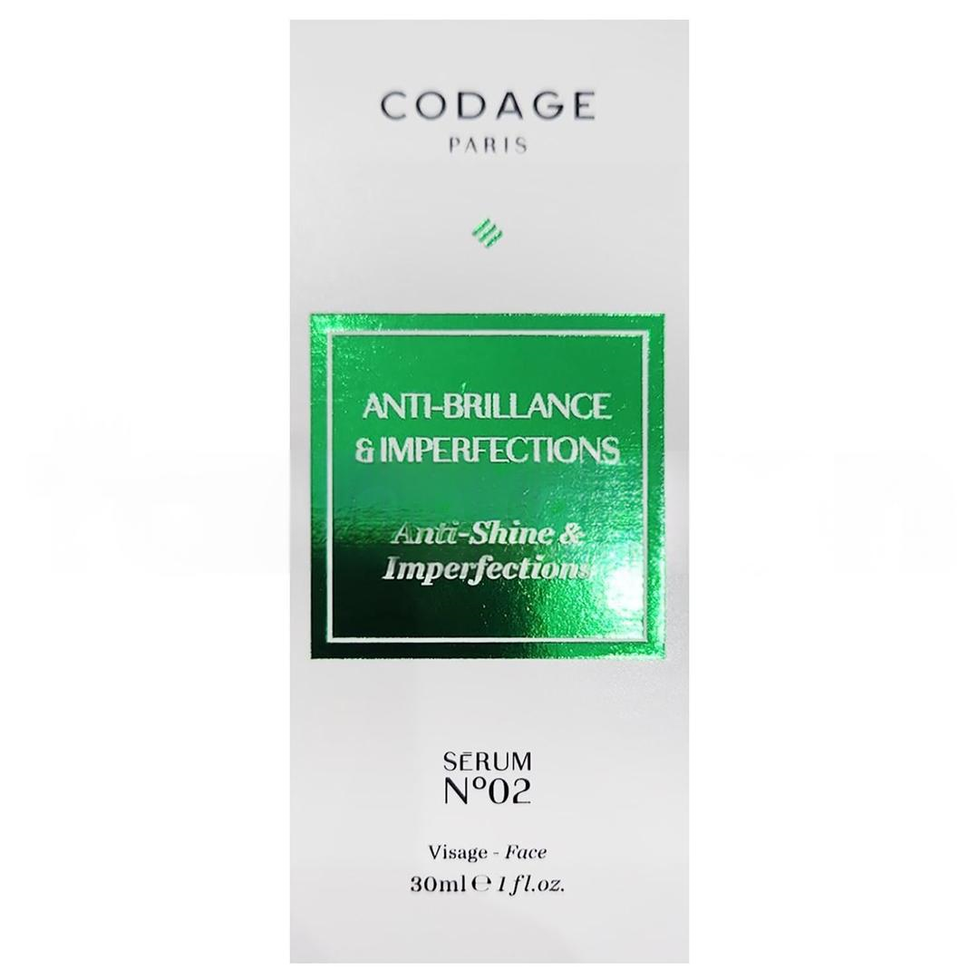 Codage Anti-Brillance Imperfection Serum No: 2 30 ml