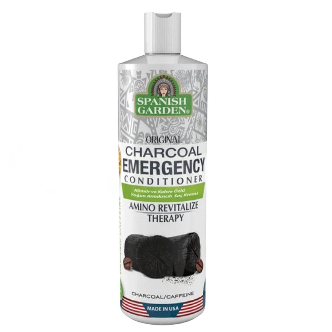 Spanish Garden Organik Kömür ve Kahve Özlü Yoğun Arındırıcılı Saç Kremi 450 ml