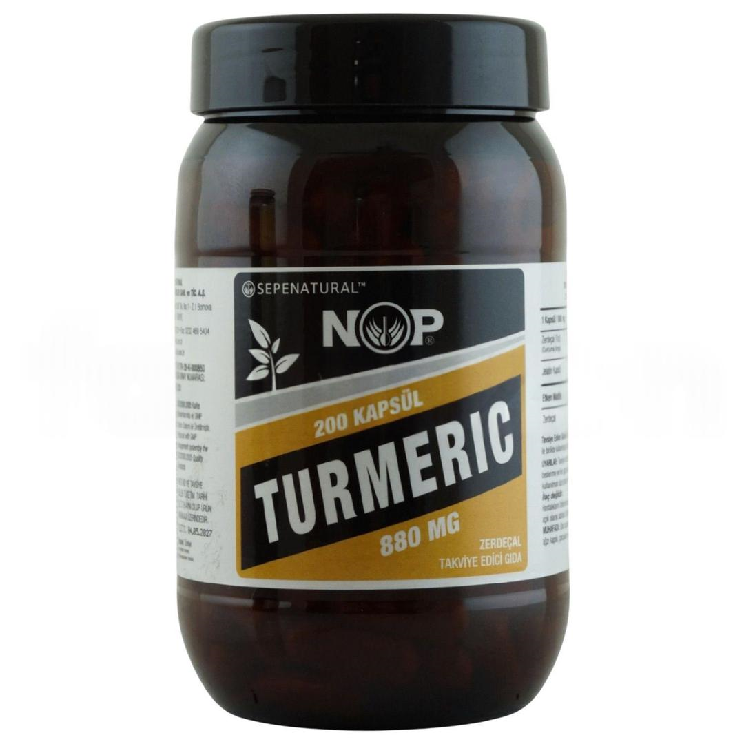 Sepe Natural Nop Zerdeçal Kapsül 880 mg Curcumin 200 Kapsül