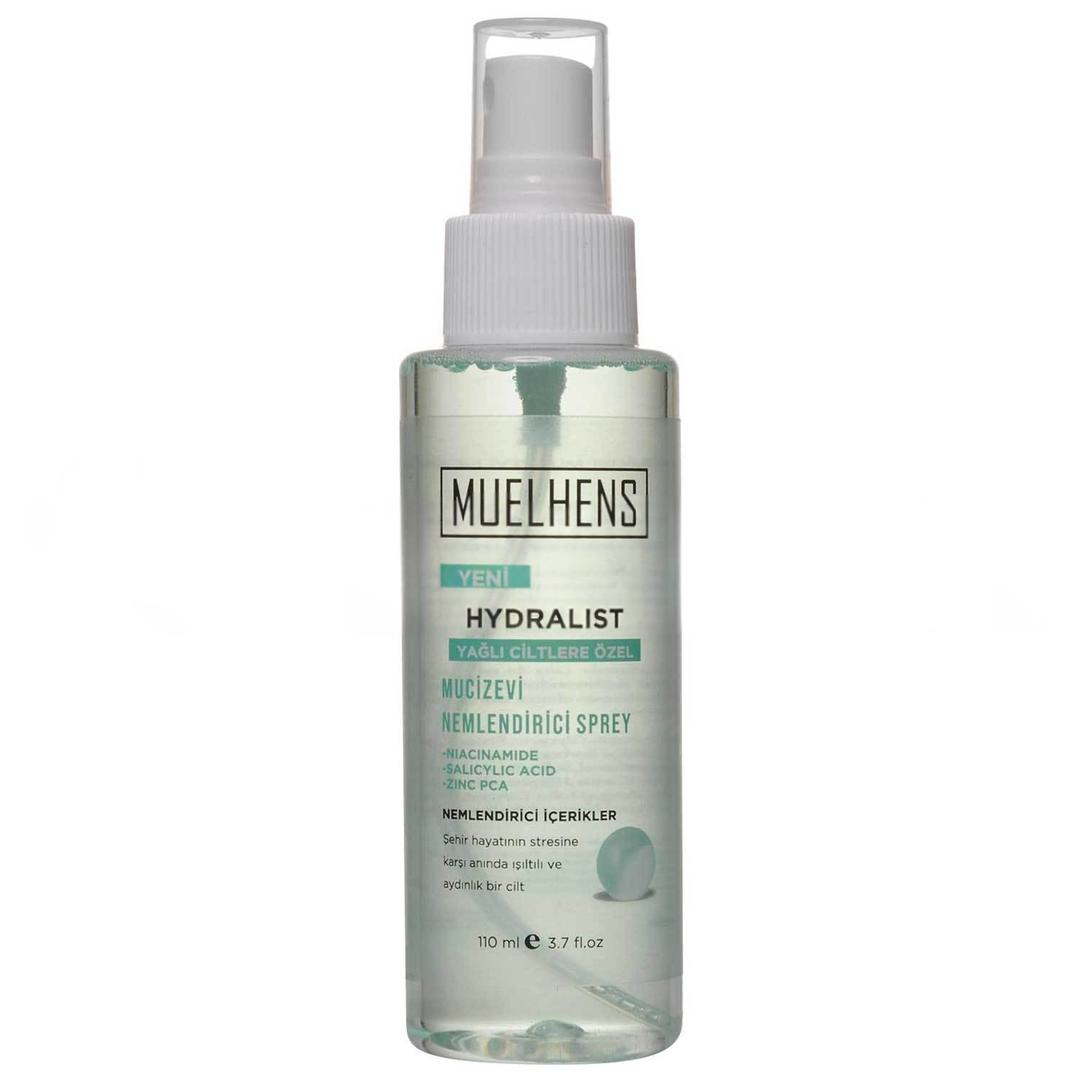 Muelhens Hydralist Yüz İçin Nemlendirici Sprey 110 ml - Yağlı Cilt
