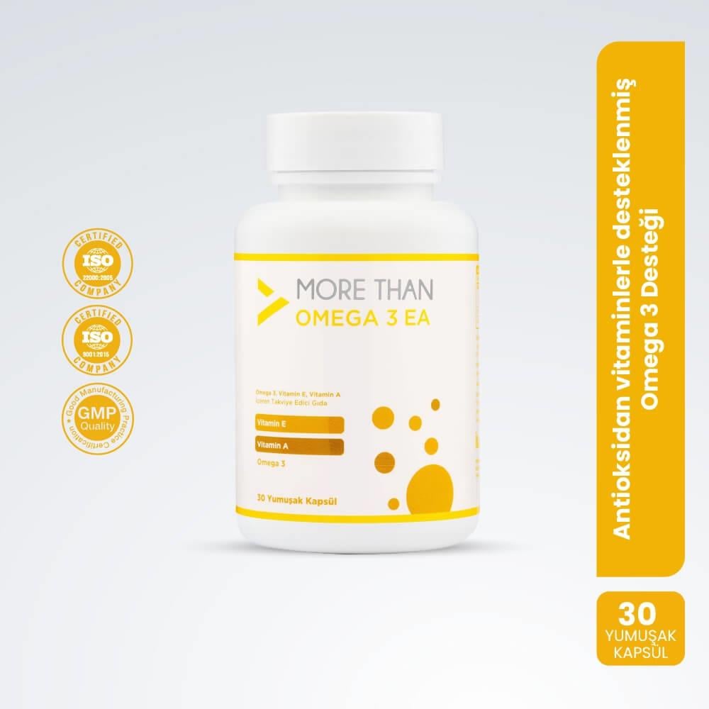 More Than Omega 3 EA 30 Kapsül Balık Yağı