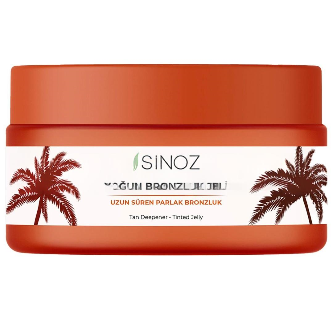Sinoz Hindistan Cevizi Kakao Havuç Yağı İçeren Yoğun Bronzlaştırıcı Jel 200 ml