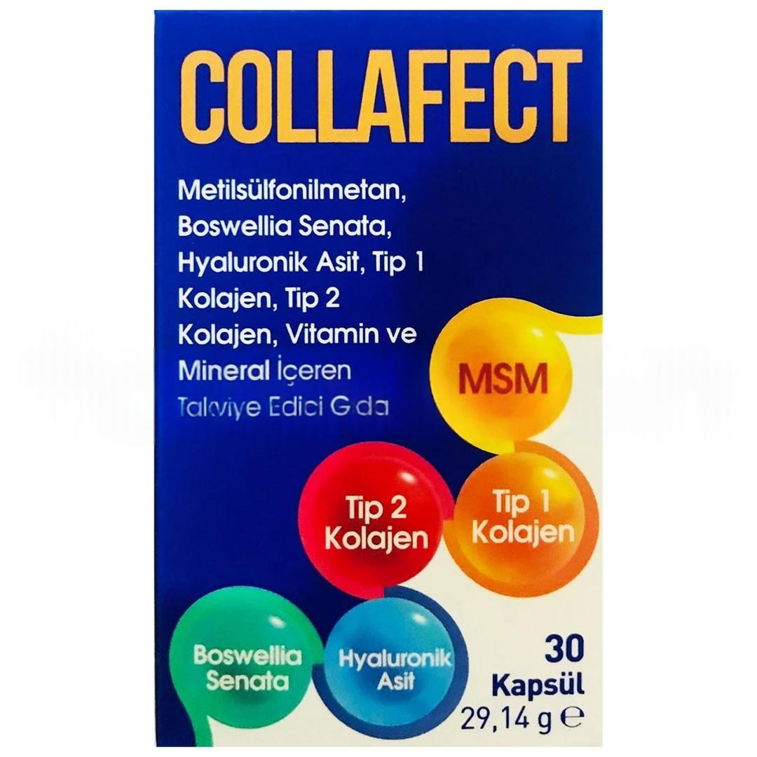 Collafect Tip I Tip II Kolajen 30 Kapsül