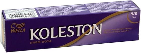 Wella Koleston 9/0 Sarı Tüp Saç Boyası