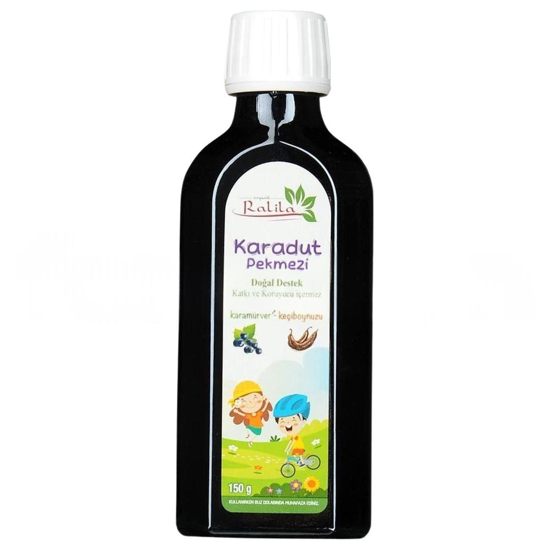 Ralila Karadut Keçiboynuzu Karamürver Pekmezi 150 gr