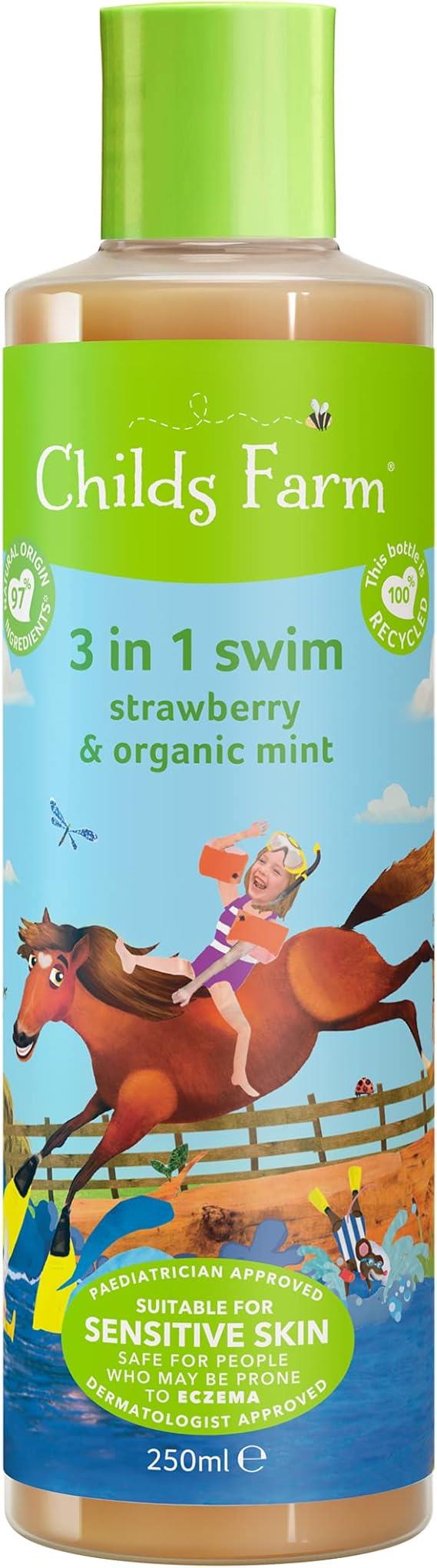Childs Farm 250 ml Çilek ve Organik Nane Özlü Çocuk Şampuanı