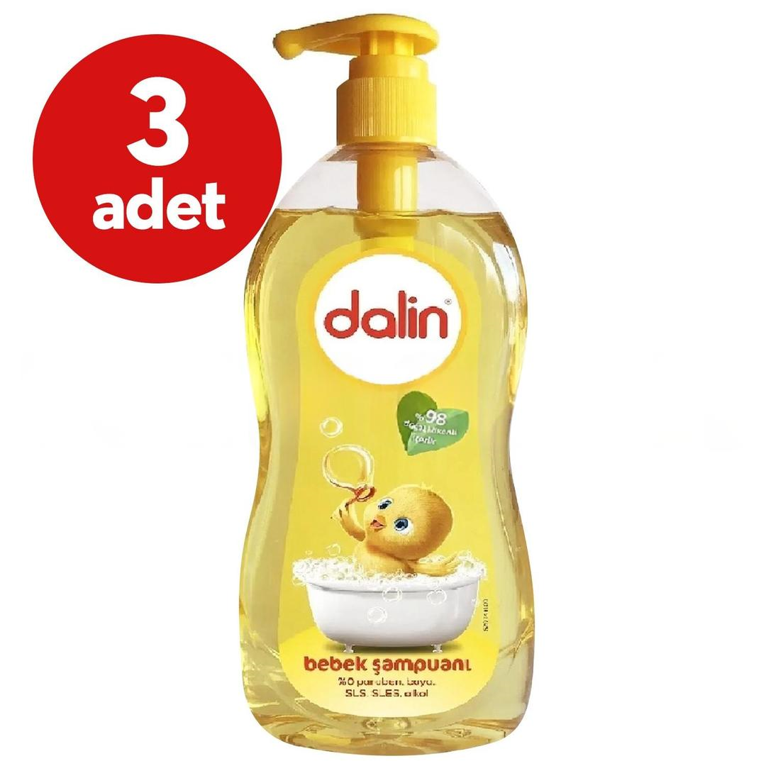 Dalin Bebek Şampuanı 900 ml - 3 Adet