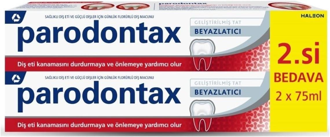 Parodontax Beyazlatıcı Tam Koruma 2x75 ml Diş Macunu