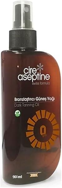 Cire Aseptine SPF0 90 ml Bronzlaştırıcı Güneş Yağı