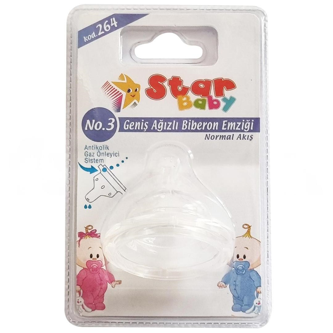 Star Geniş Ağızlı Biberon Başlığı No: 3