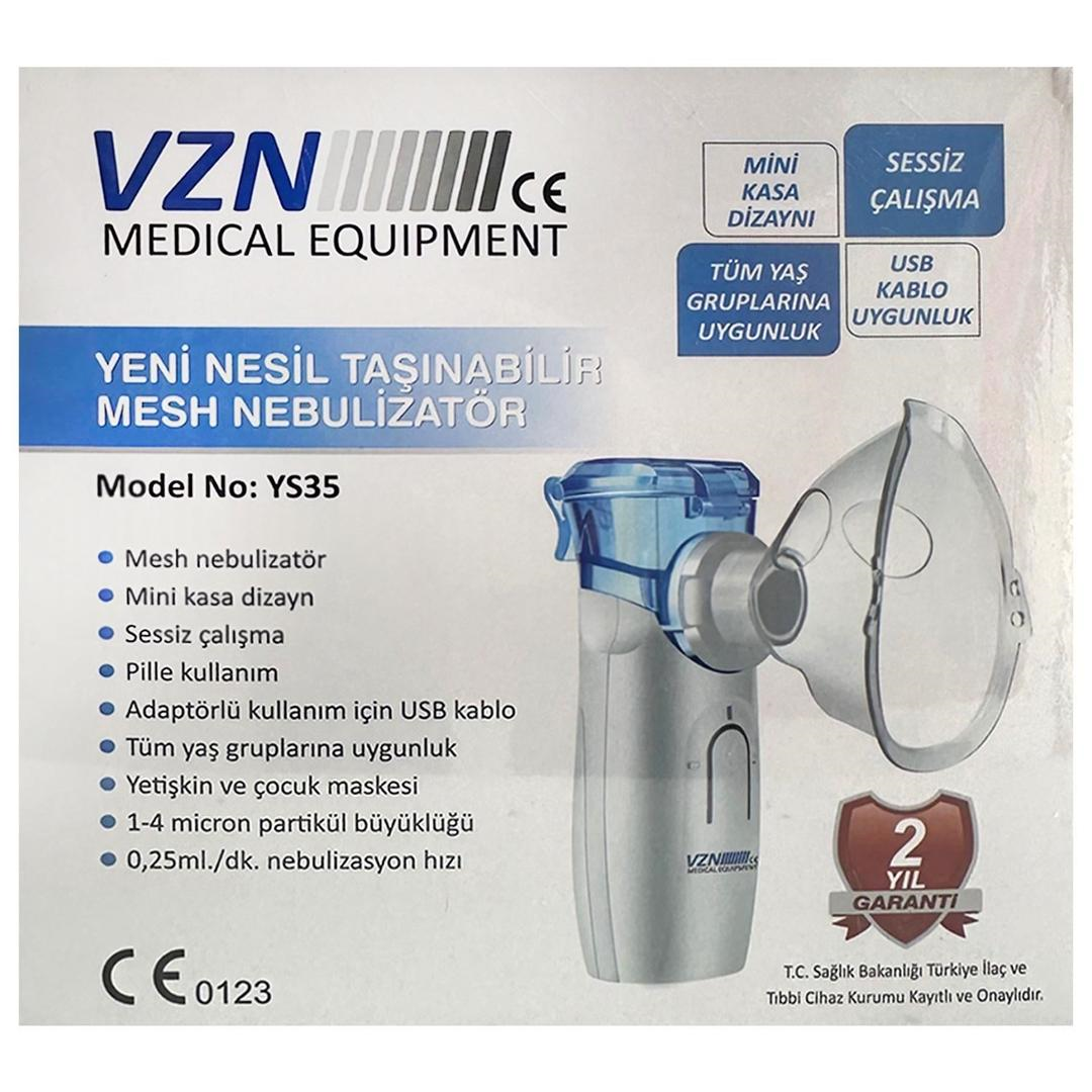 VZN Taşınabilir Mesh Nebulizatör
