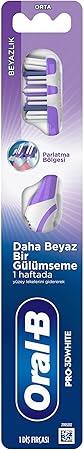 Oral-B Pro Beyazlık Orta Diş Fırçası