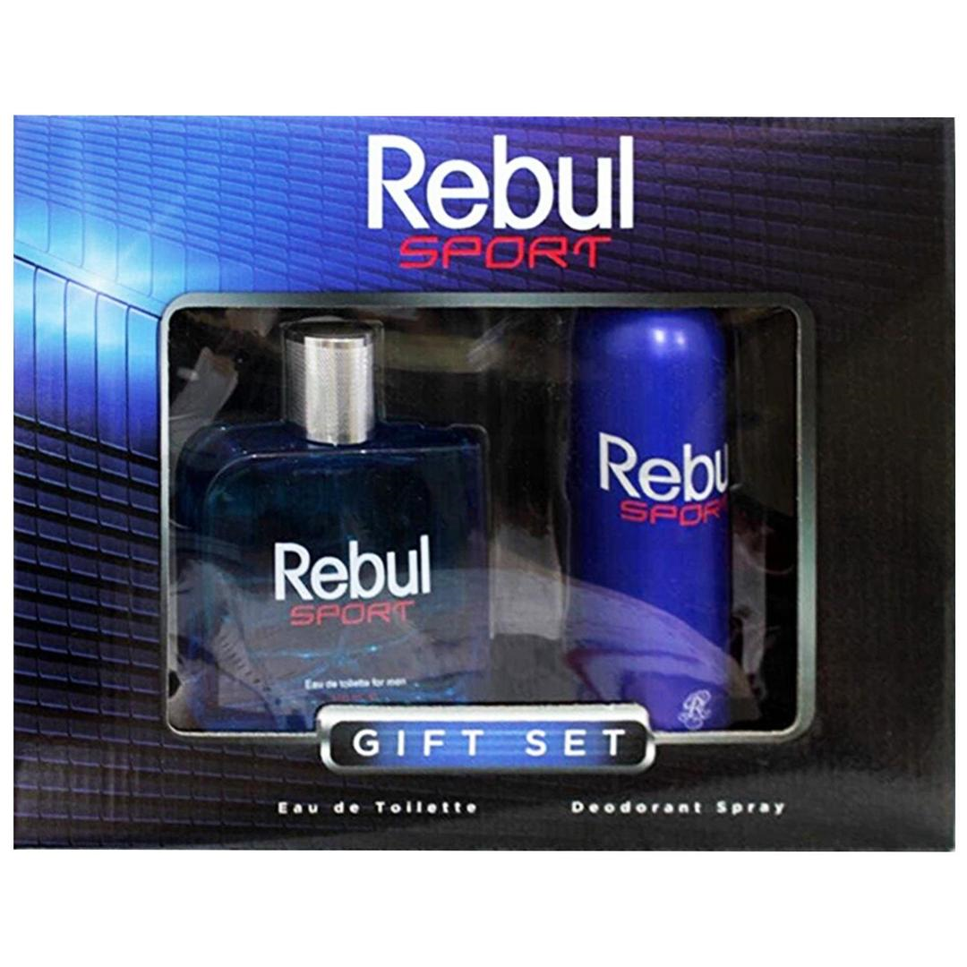 Rebul Sport For Men Gif Set - 95 ml Parfüm + 150 ml Deodorant