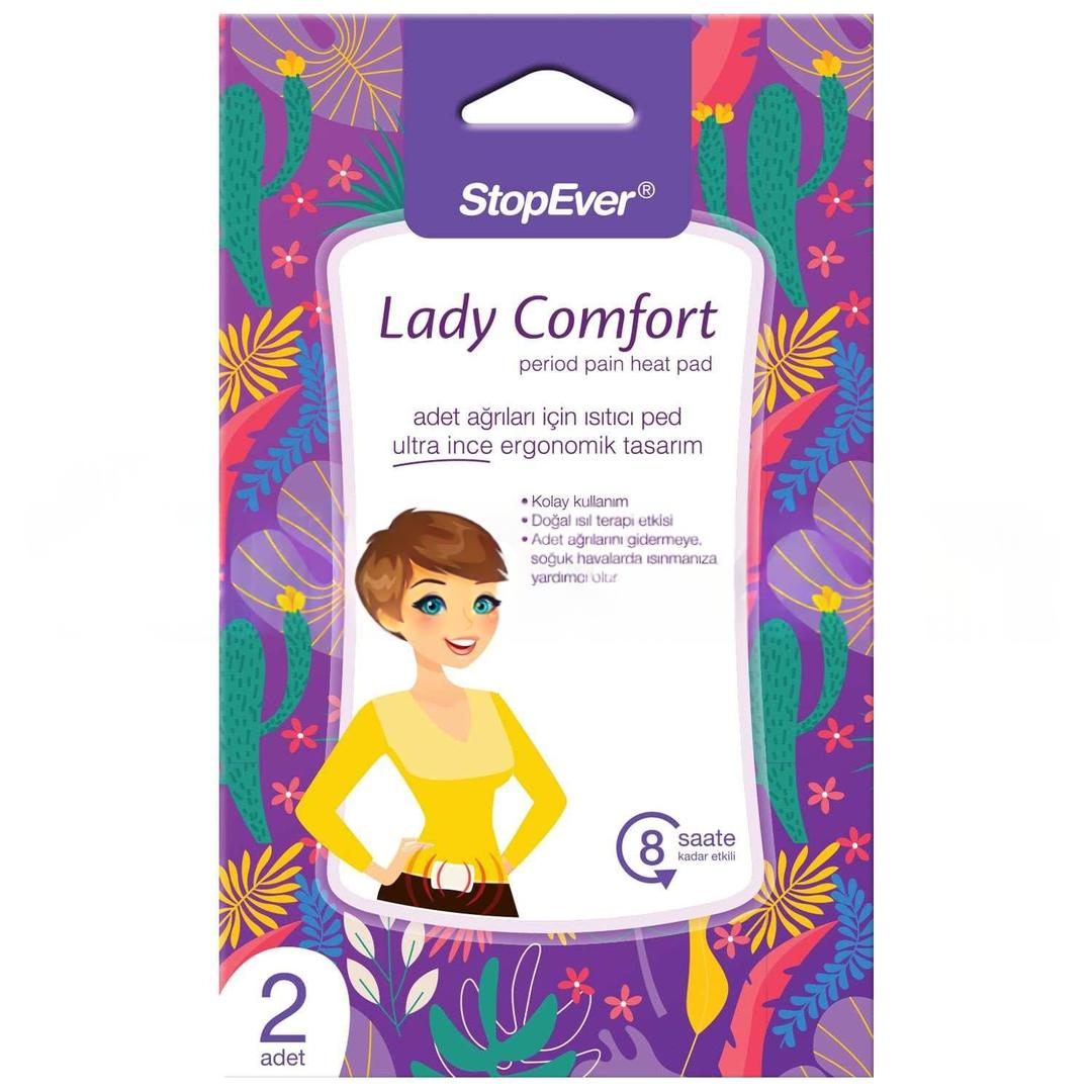 Stopever Lady Comfort Adet Ağrıları İçin Isıtıcı Ped 2'li