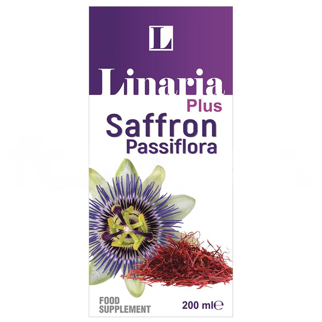 Linaria Plus Passiflora ve Safran İçeren Sıvı Takviye Edici Gıda 200 ml