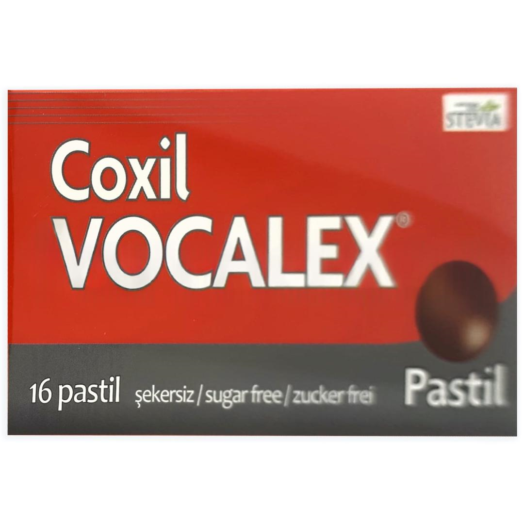 Coxil Vocalex Şekersiz 16 Pastil