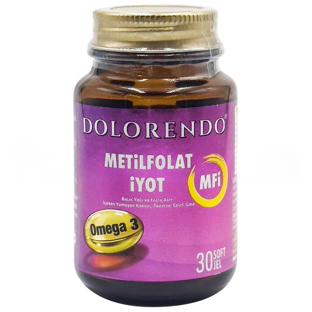 Dolorendo Omega-3 Metilfolat İyot 30 Kapsül