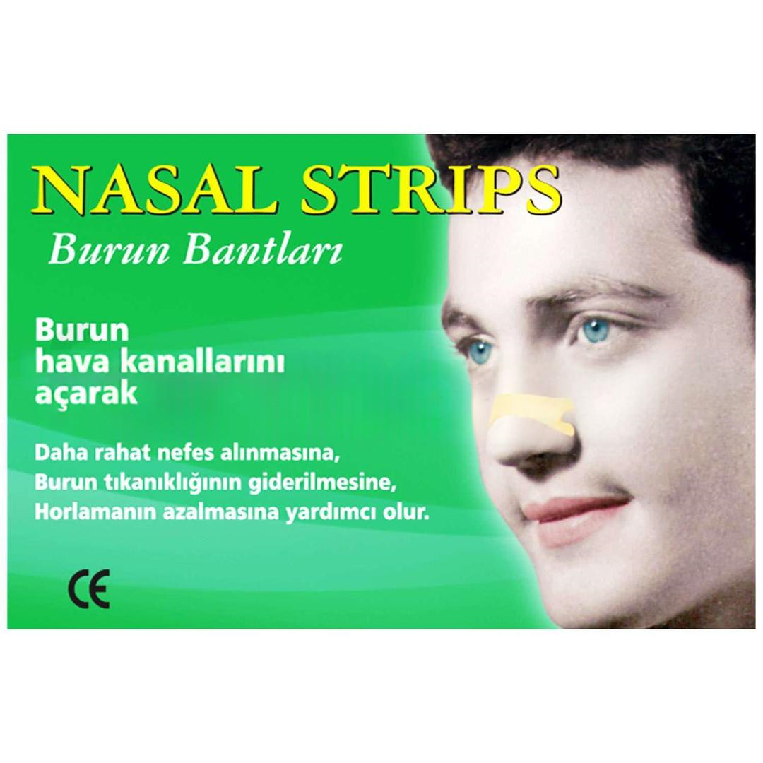 Breathe Better Nasal Strips Yeşil Burun Bandı Medium 10'lu