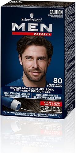 Schwarzkopf Men Perfect 80 Kahve Siyah Saç Boyası