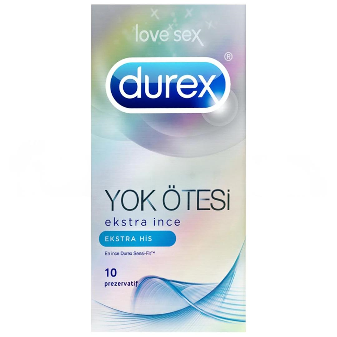 Durex Yok Ötesi Ekstra İnce Ekstra His Prezervatif 10'lu - Eski Ambalaj