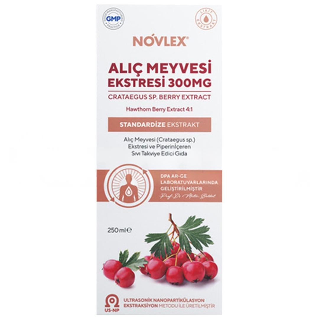 Novlex Alıç Meyve Ekstresi ve Piperin 250 ml