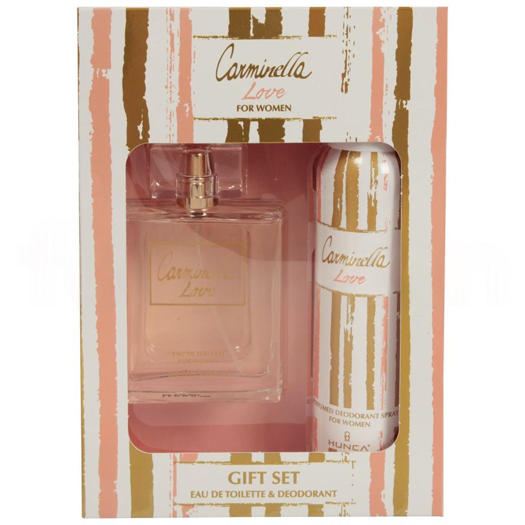 Carminella Love For Women Gift Set - EDT 100 ml + Deodorant 150 ml