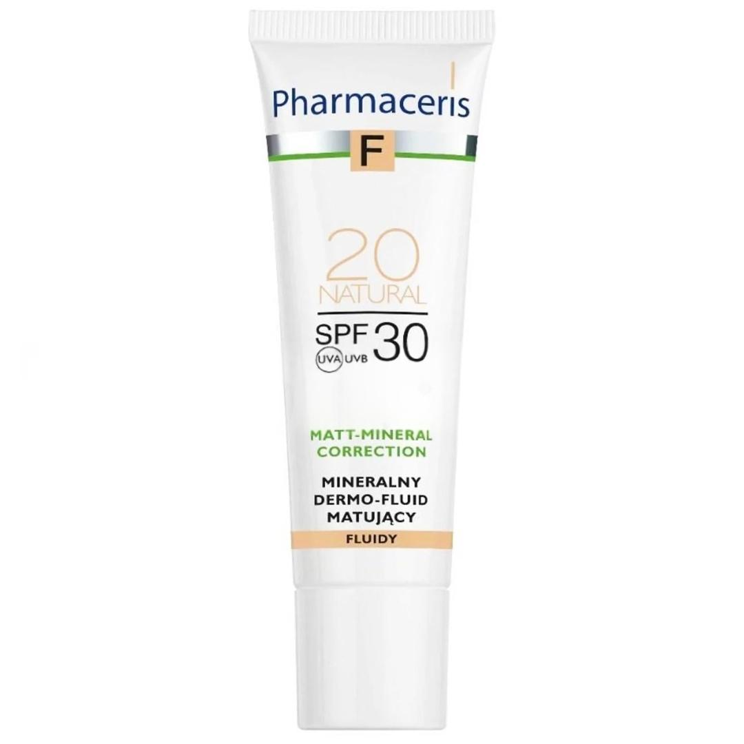 Pharmaceris Mineral Mattifying Fluid Dermo Foundation SPF30 20 Natural 30 ml