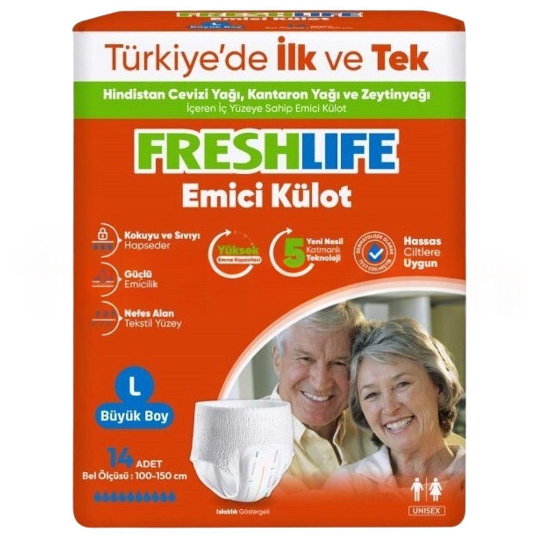 Freshlife Hasta Bezi Kilot Large 14'lü