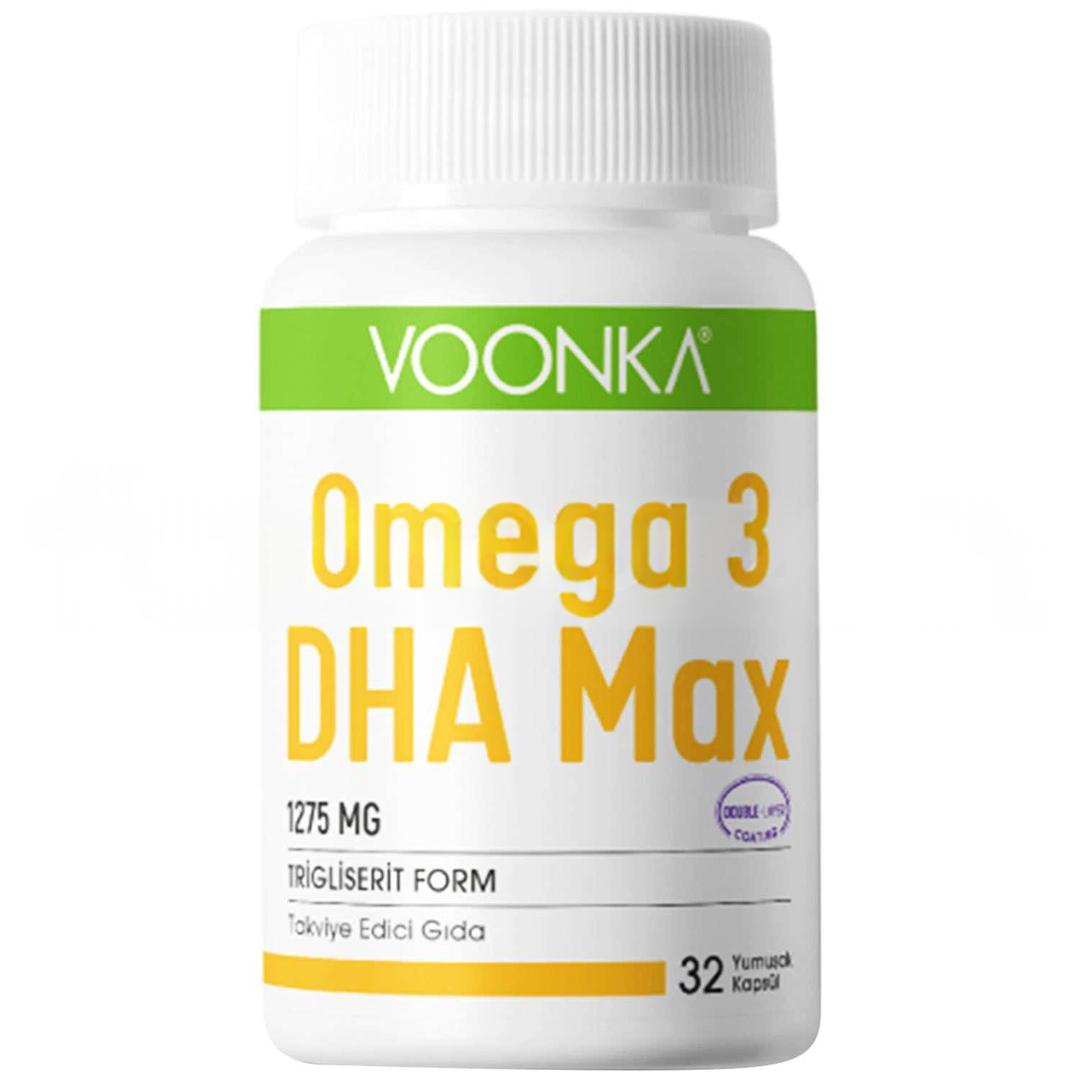 Voonka Omega-3 DHA Max 1275 mg 32 Kapsül - Eski Ambalaj