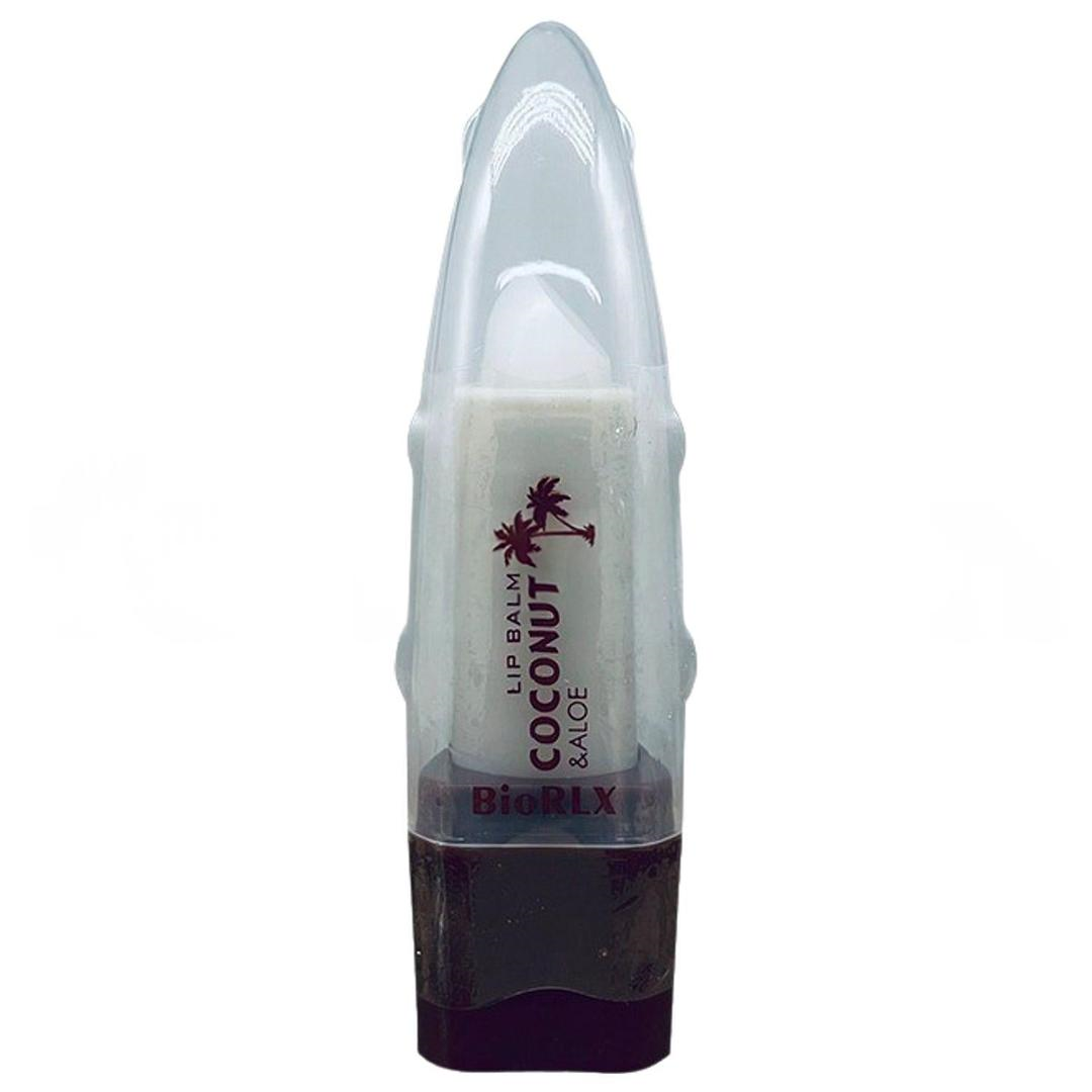 BioRLX Coconut Aloe Vera Lip Balm Color Free